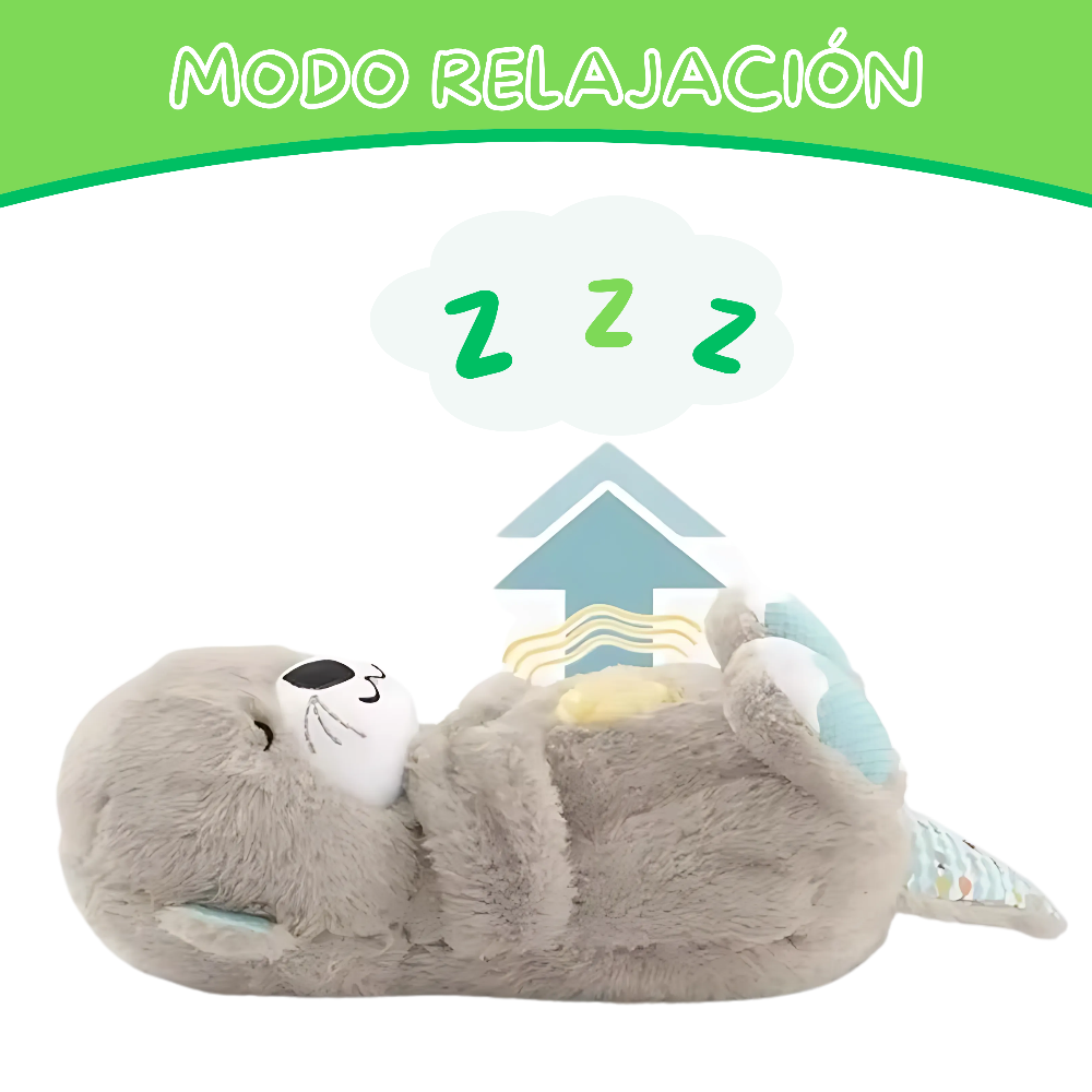 Peluche Nutria Anti Estrés para Sueño Profundo